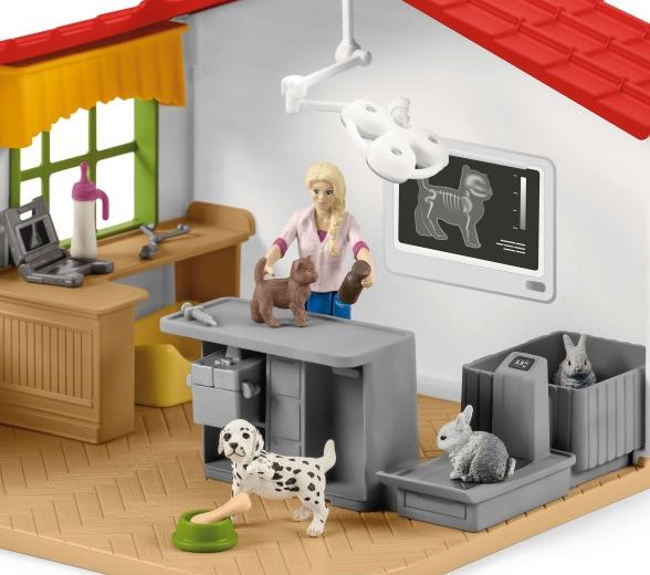 Schleich Farm World Tierarzt-Praxis mit Haustieren 42502 - Bild 2