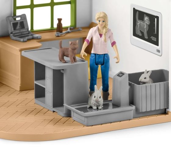 Schleich Farm World Tierarzt-Praxis mit Haustieren 42502 - Bild 10