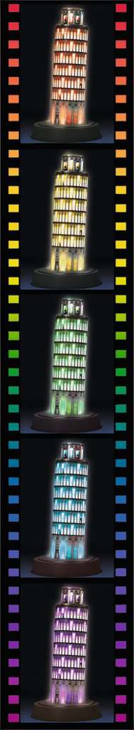 Puzzle 3D Pisa bei Nacht 12.515 - Bild 3