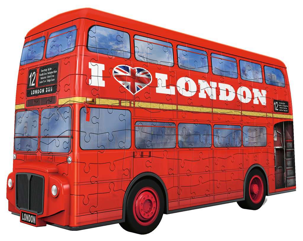 Puzzle 3D London Bus 12.534 - Bild 3