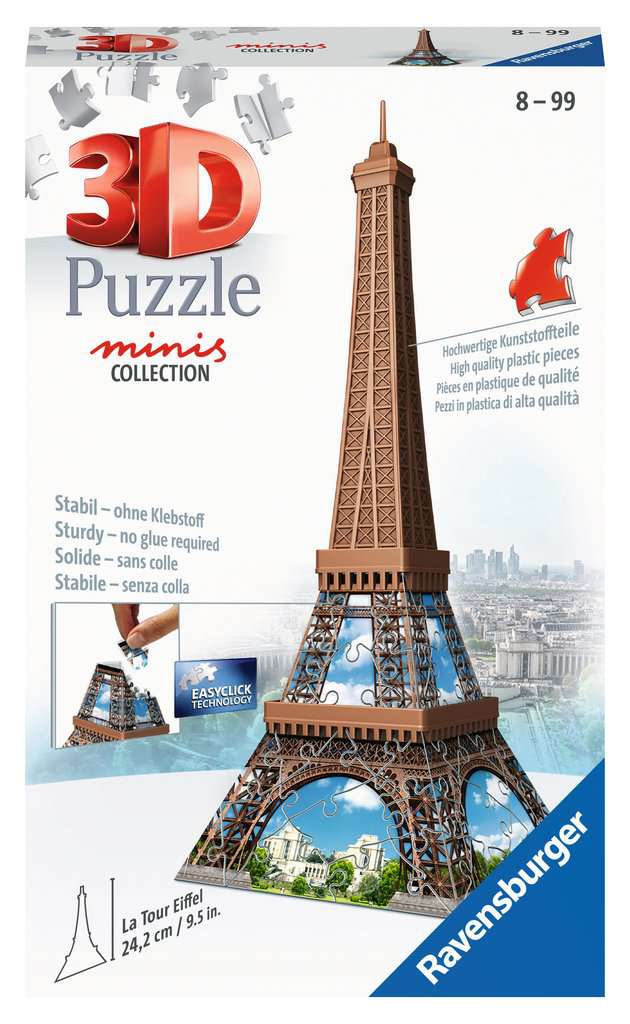 Puzzle Mini Eiffelturm 3D 12.536 - Bild 1