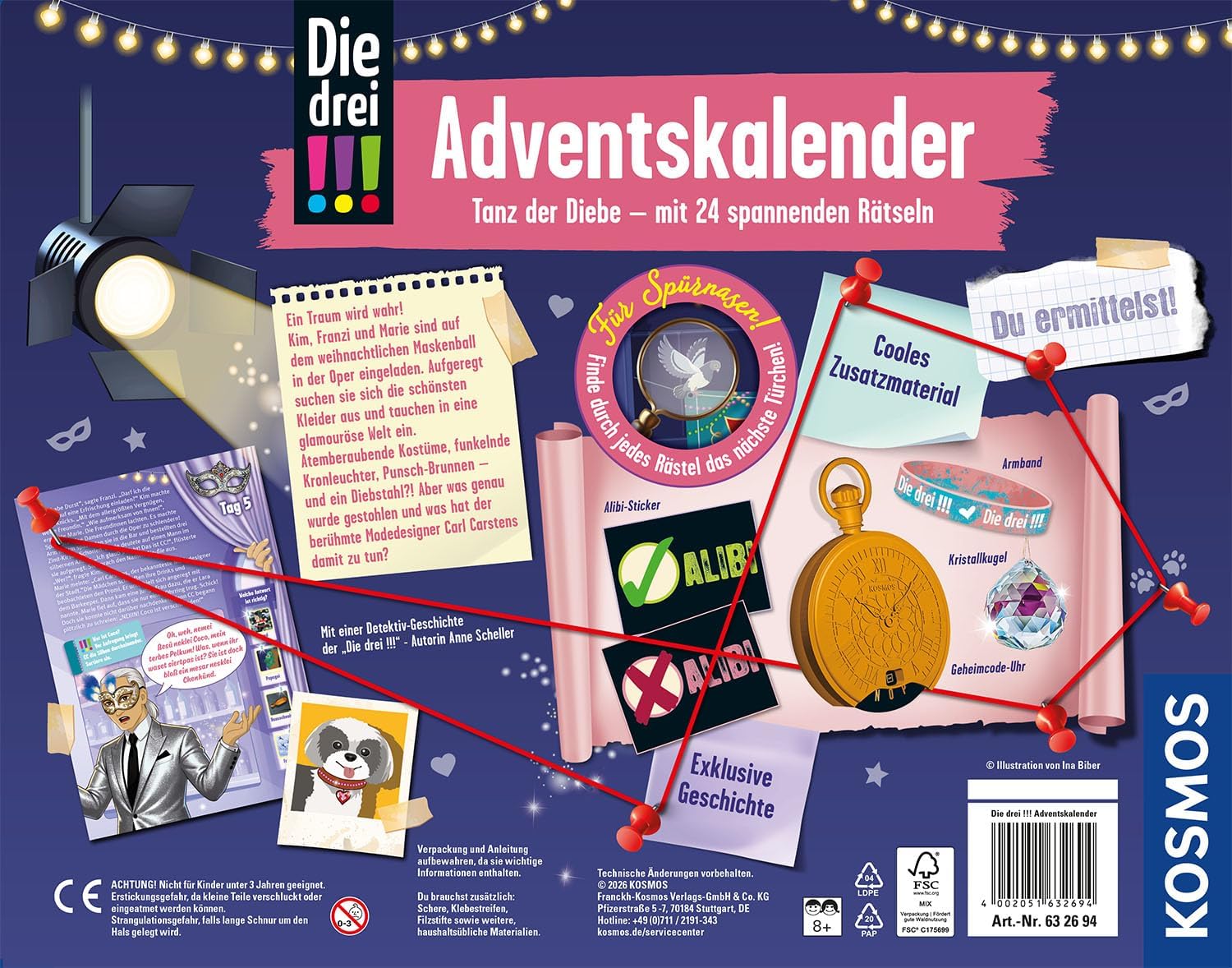 Die drei !!!  Adventskalender Tanz der Diebe - Bild 5
