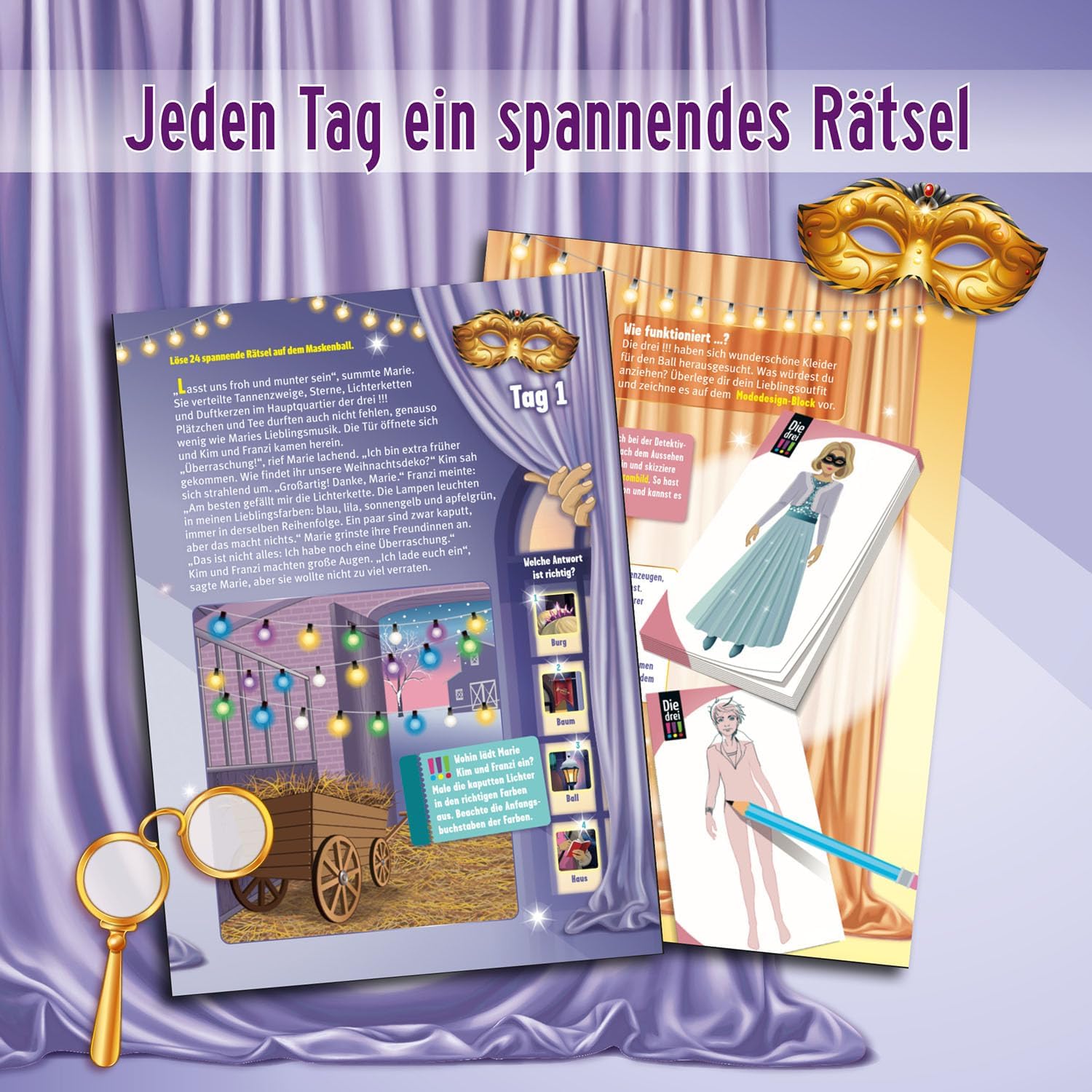 Die drei !!!  Adventskalender Tanz der Diebe - Bild 4