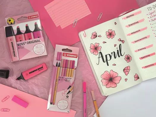Stabilo Boss Shades of pink 4er - Bild 3
