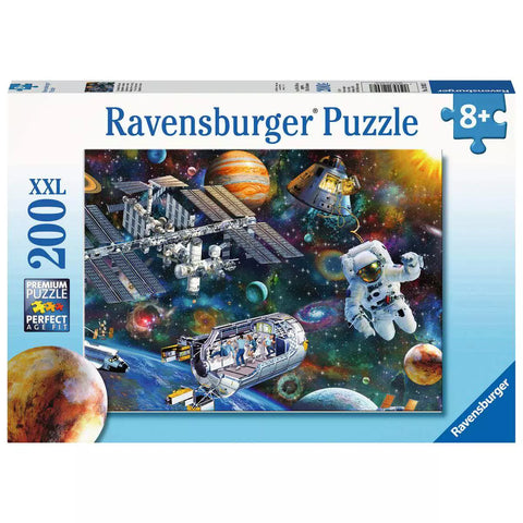 Verpackung Ravensburger Puzzle Expedition Weltraum, 200 XXL Teile