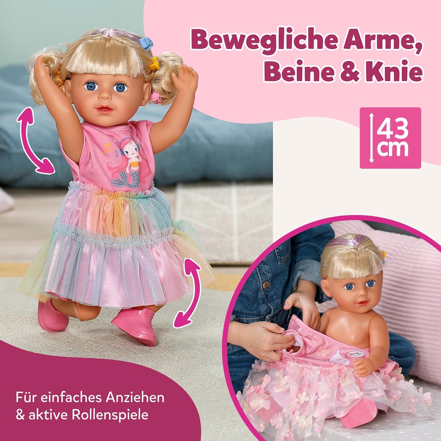 BABY born Carla 43cm - Bild 5