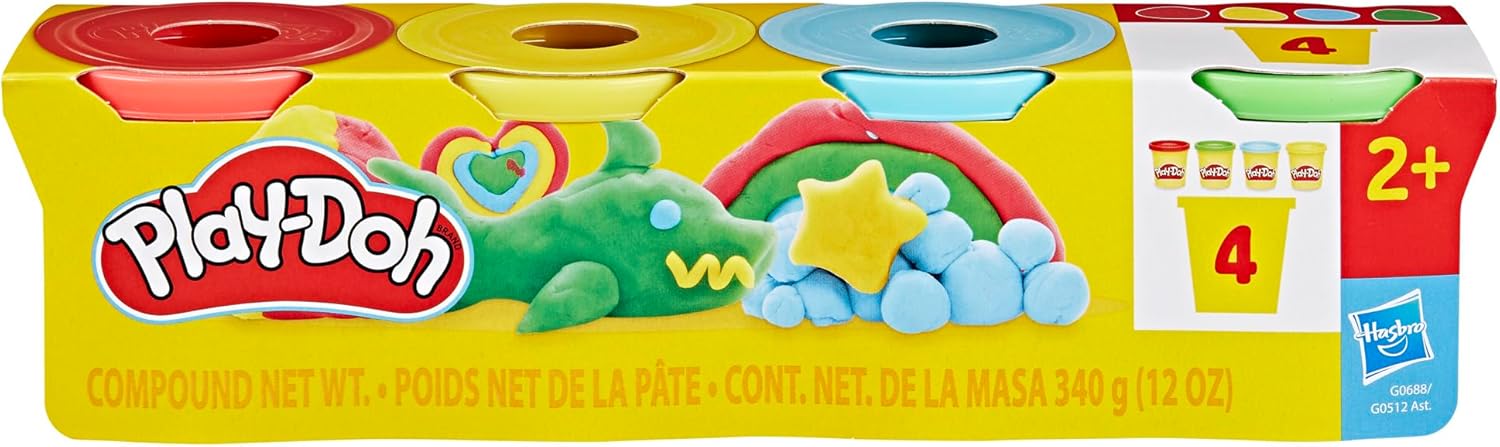 Play Doh 4er Packung classic - Bild 3