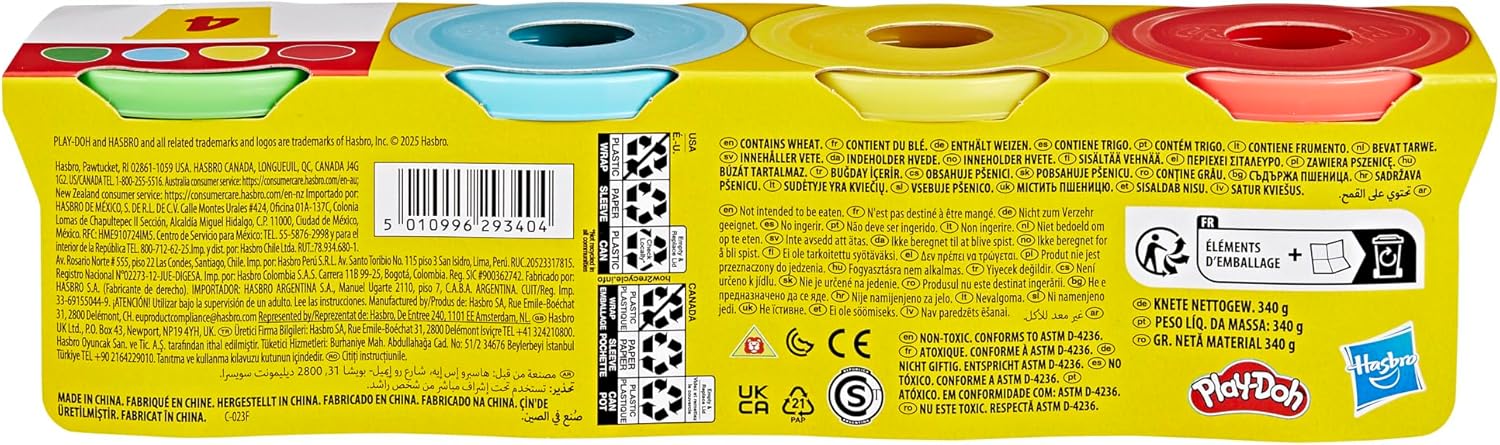 Play Doh 4er Packung classic - Bild 4