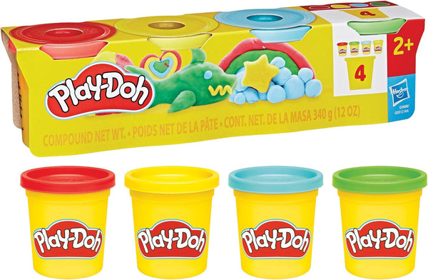 Play Doh 4er Packung classic