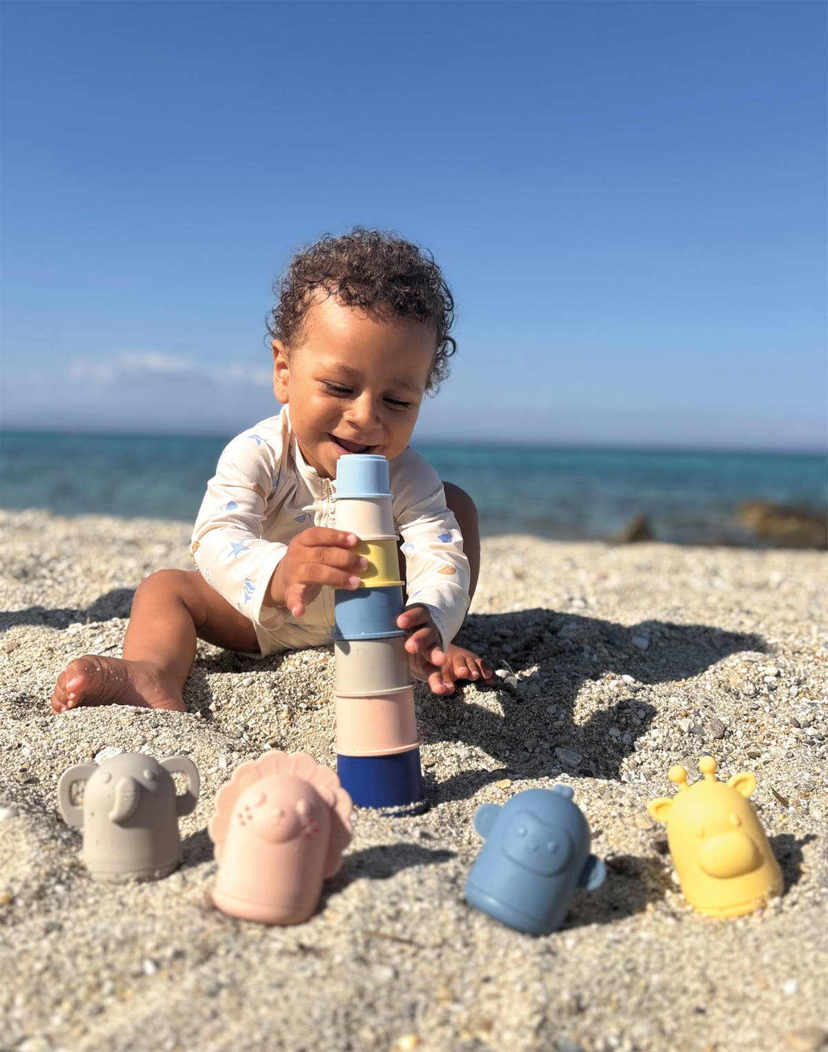 small foot Silikon Stapelbecher, 7-teilig - Bild 8