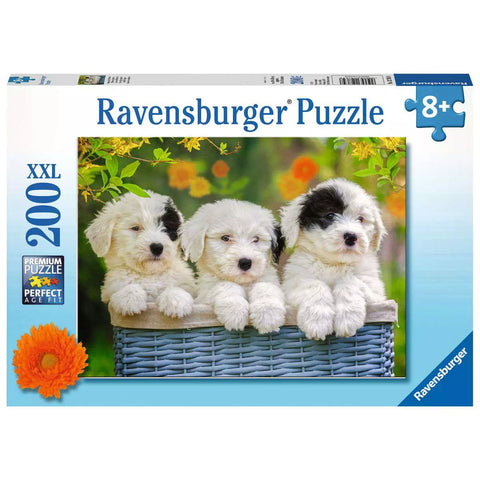 Verpackung Kinderpuzzle Kuschelige Welpen 200 XXL von Ravensburger