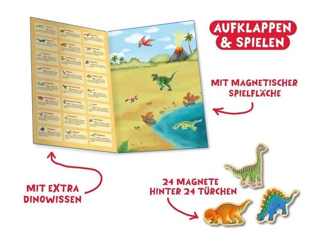 Adventskalender Dino Magnet - Bild 2