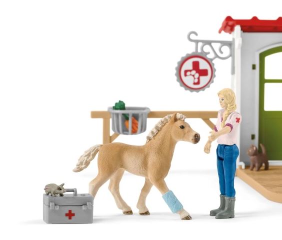 Schleich Farm World Tierarzt-Praxis mit Haustieren 42502 - Bild 8
