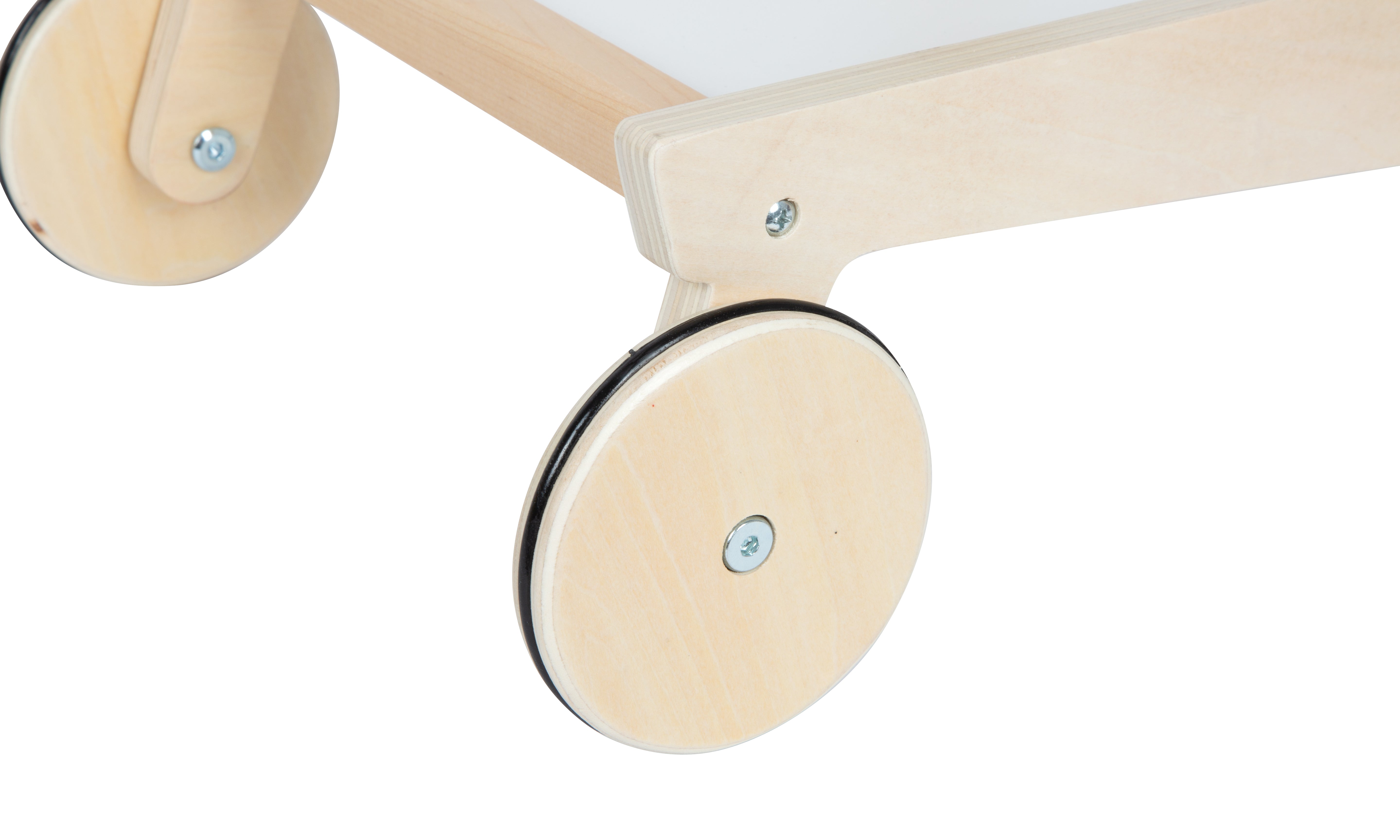 Einkaufswagen aus Holz „fresh“ - Bild 5
