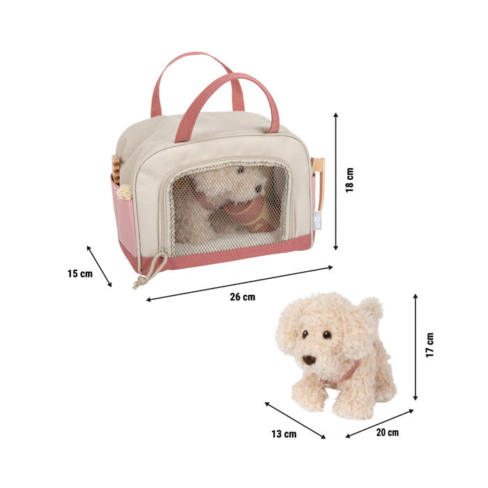 small foot Hund mit Tasche und Pflege-Set, rosa - Bild 13