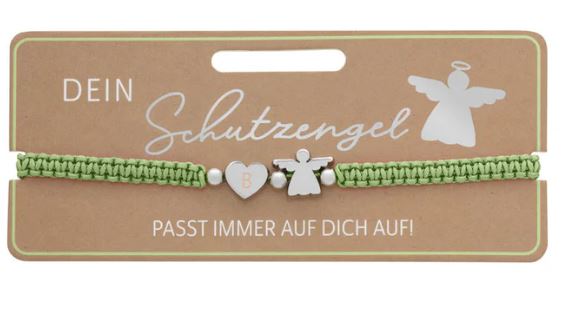 Armband Schutzengel  Initiale : B - Bild 1