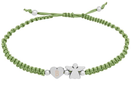 Armband Schutzengel  Initiale : B - Bild 2