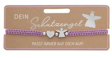 Armband Schutzengel  Initiale : G