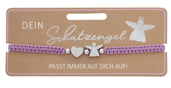 Armband Schutzengel  Initiale : G - Bild 1