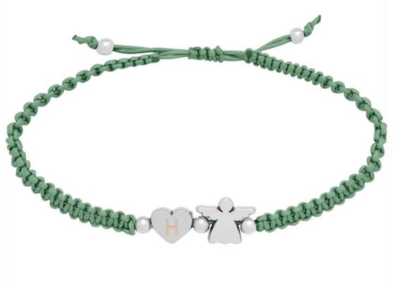 Armband Schutzengel  Initiale : H - Bild 2