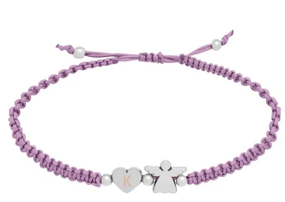 Armband Schutzengel  Initiale : K - Bild 2