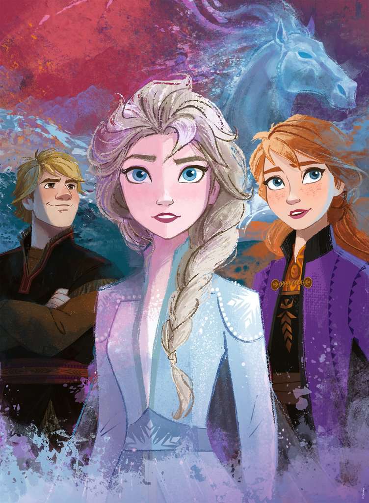 Ravensburger Puzzle 300 Teile XXL Elsa, Anna und Kristoff 12.866 - Bild 2