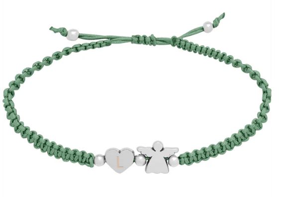 Armband Schutzengel  Initiale : L - Bild 2