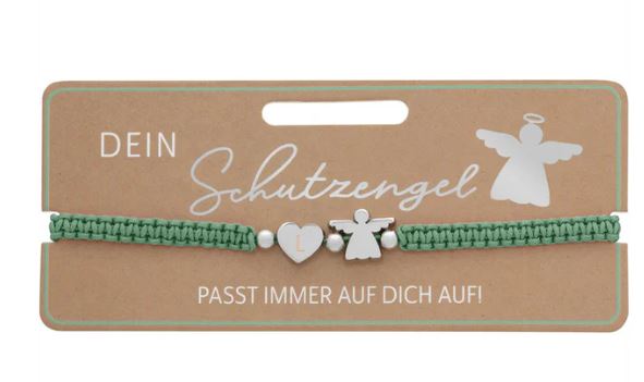 Armband Schutzengel  Initiale : L - Bild 1