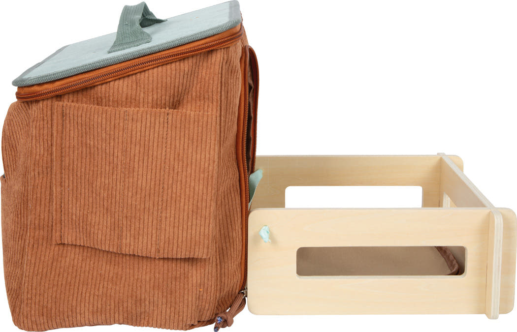 small foot Spielset Pferd mit Stall und Zubehör in der Tasche, braun - Bild 7