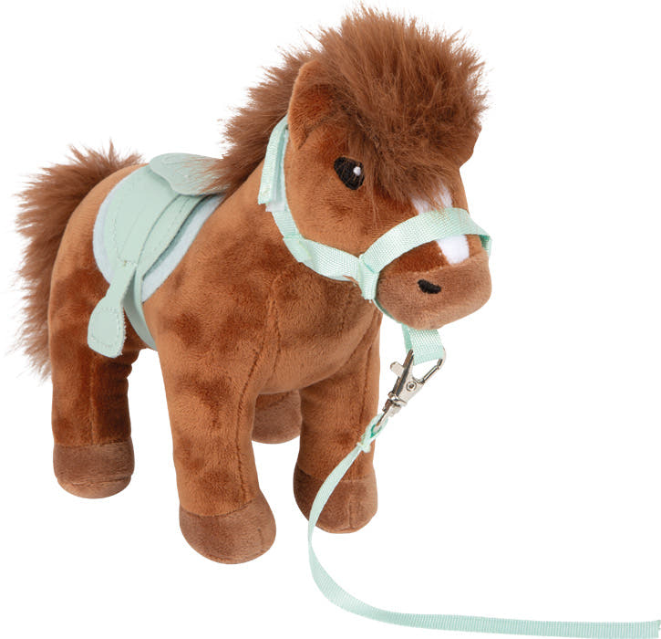 small foot Spielset Pferd mit Stall und Zubehör in der Tasche, braun - Bild 5