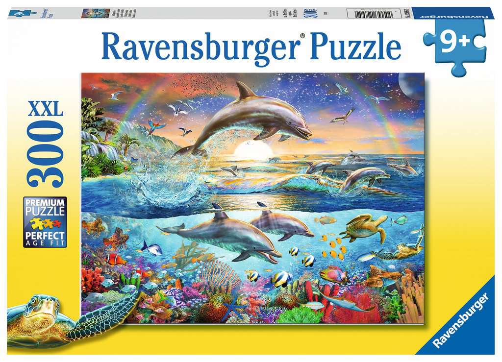 Puzzle 300 XXL Teile Delfinparadies 12.895 - Bild 1
