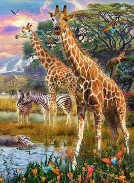 Puzzle 150 Teile Bunte Savanne 12.943 - Bild 2