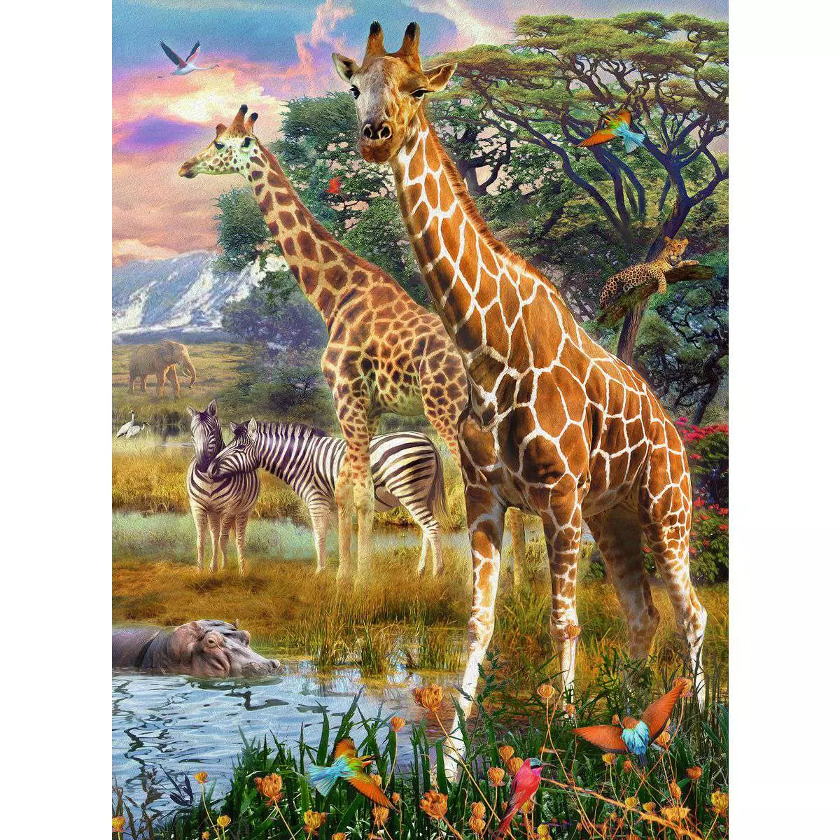 Puzzle 150 Teile Bunte Savanne 12.943 - Bild 2