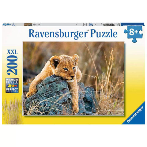Verpackung Ravensburger Kinderpuzzle Kleiner Löwe 200 XXL 12946
