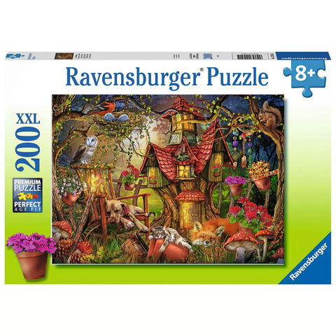 Verpackung Ravensburger Puzzle Das Waldhaus, 200 XXL-Teile
