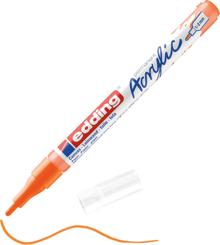 Edding Acrylmarker 5300  1-2mm neongelb - Bild 4