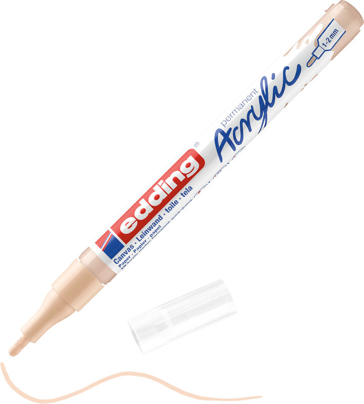 Edding Acrylmarker 5300  1-2mm neongelb - Bild 5