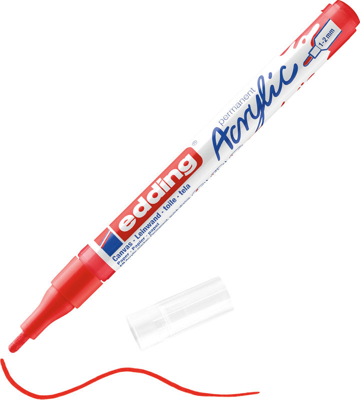 Edding Acrylmarker 5300  1-2mm neongelb - Bild 6