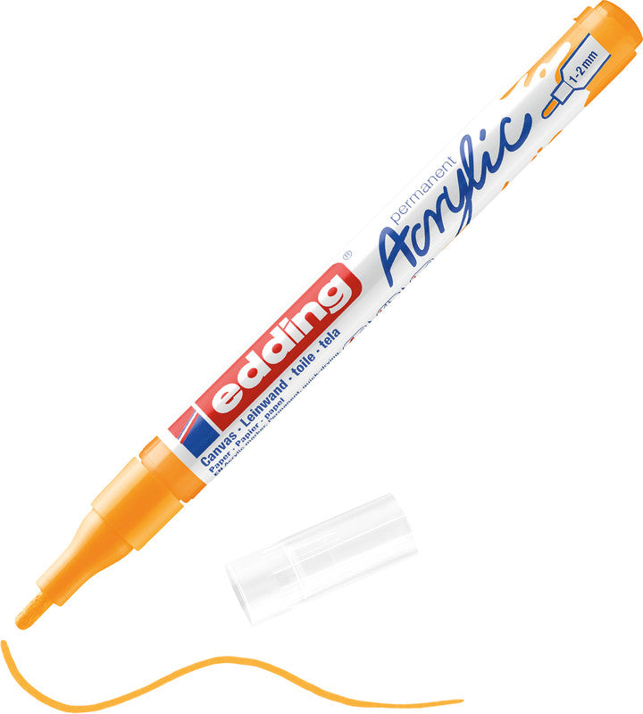 Edding Acrylmarker 5300  1-2mm neongelb - Bild 9