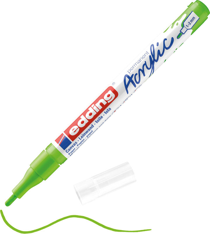 Edding Acrylmarker 5300  1-2mm neongelb - Bild 12