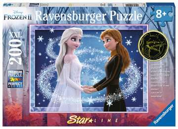 Puzzle 200 Teile Frozen, Bezaubernde Schwestern 12.952 - Bild 1