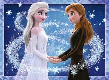 Puzzle 200 Teile Frozen, Bezaubernde Schwestern 12.952 - Bild 2