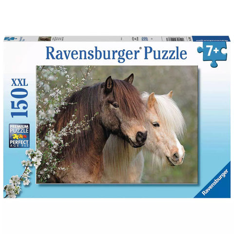 Verpackung Ravensburger Puzzle Schöne Pferde, 150 XXL Teile