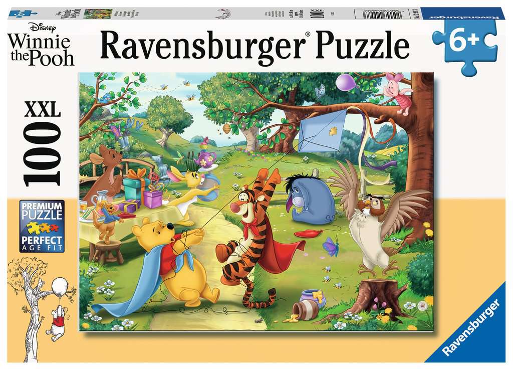 Puzzle 100 Teile Winnie Pooh Die Rettung 12.997 - Bild 1