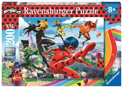 Puzzle 200 Teile XXL Miraculous Superhelden-Power 12.998