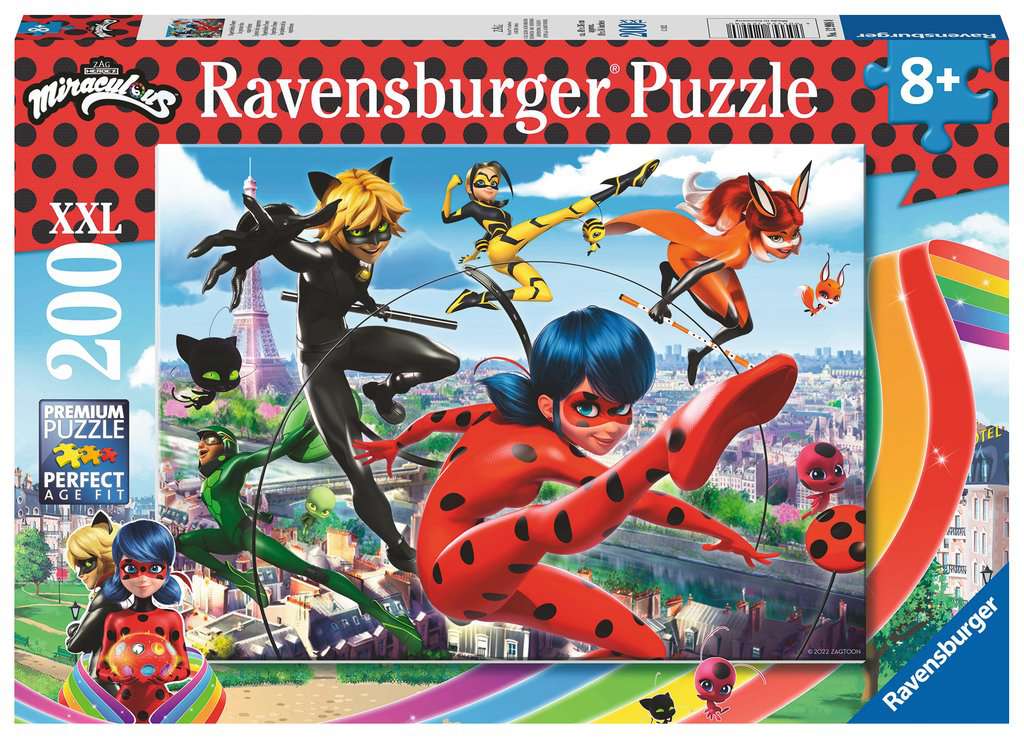 Puzzle 200 Teile XXL Miraculous Superhelden-Power 12.998 - Bild 1