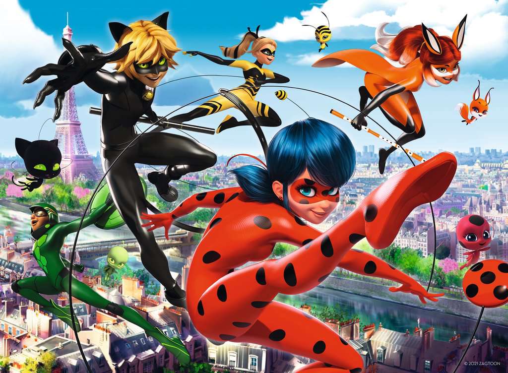 Puzzle 200 Teile XXL Miraculous Superhelden-Power 12.998 - Bild 2