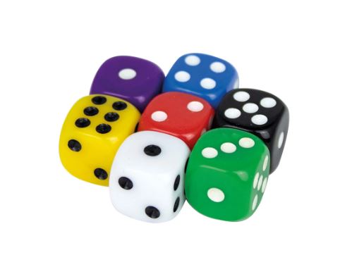 1 Würfel uni 12 mm - Bild 1