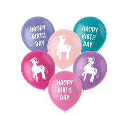 Happy Horse Latexballons Ø33cm 6 Stück