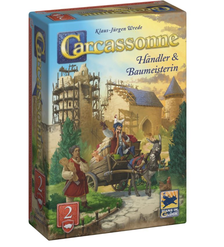 Carcassonne Händler & Baumeisterin Erweiterung 2 - Bild 1
